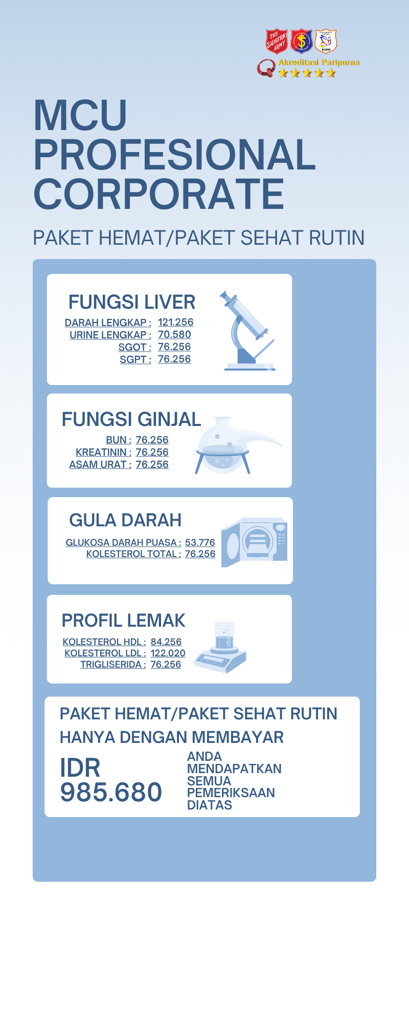 PAKET HEMAT/PAKET SEHAT RUTIN